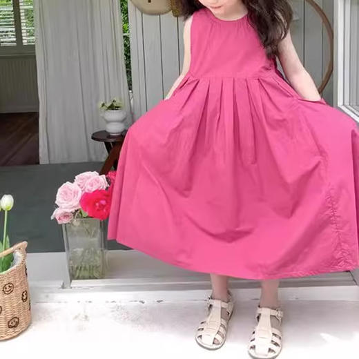 裁缝学苑QZ42 亲子装母女装无袖背心裙连衣裙纸样 女装裙子打板 商品图5