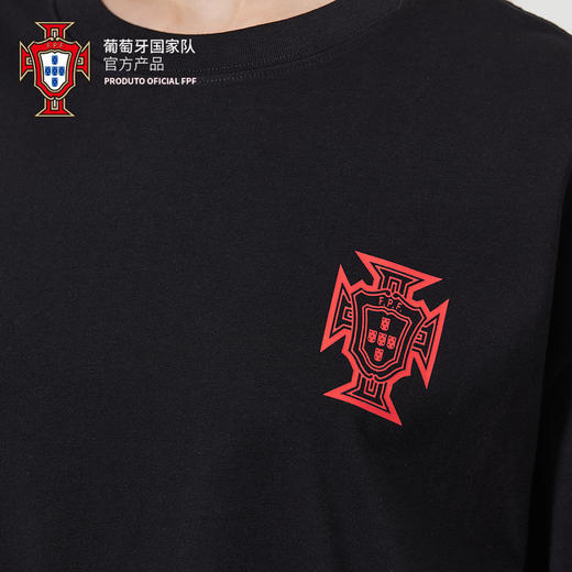 【官方正版】葡萄牙国家队|C罗欧洲杯助威T恤印号短袖足球迷运动衫 商品图3