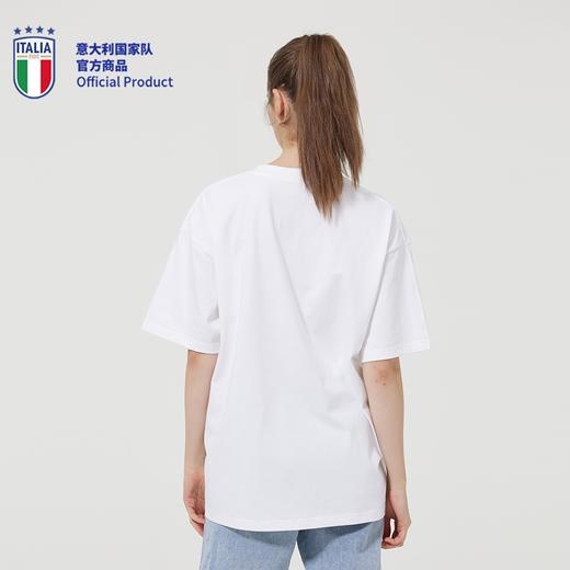 【官方正版】意大利国家队|蓝白口号助威T恤欧洲杯短袖足球迷运动服 商品图3