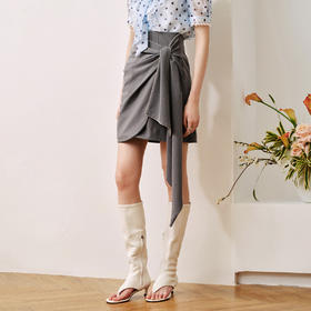 不规则设计裙摆包臀小礼裙半身裙女小短裙MC88SK509