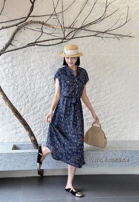 74L20175#小立领连衣裙