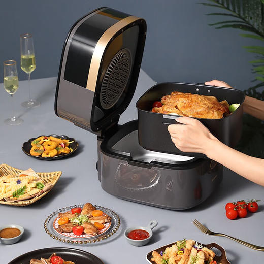 韩国大宇 可视化空气炸锅DYKZ-8016E 商品图2