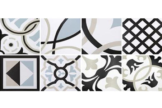 CHA-BEDE04 200*200mm 哑面花砖 商品图1