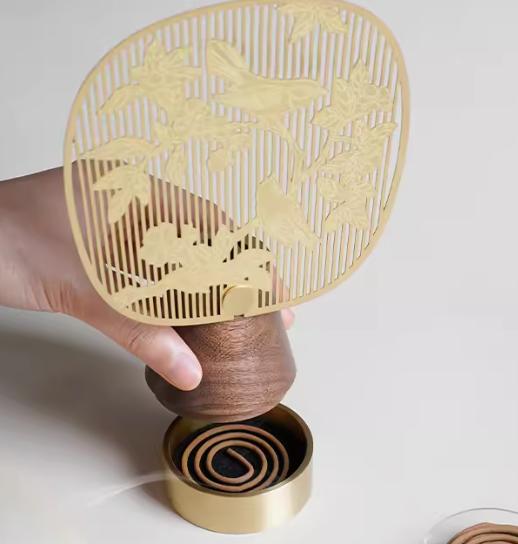 一扇香风香薰-花鸟款 商品图0