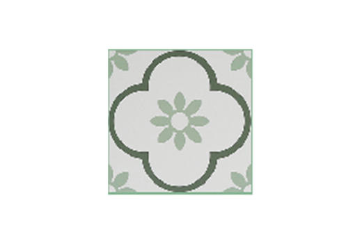 CHA-BEDC007 200*200mm 哑面花砖 商品图0