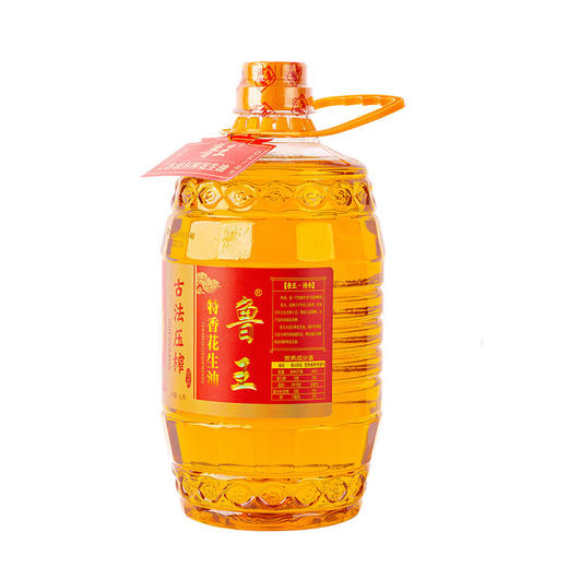 鲁王古法压榨特香花生油4L 商品图2