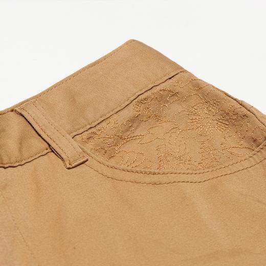 【第2件半价！尾货清仓不退换】波顿棉质修身弹力中高腰简约七分裤LF511214 商品图3