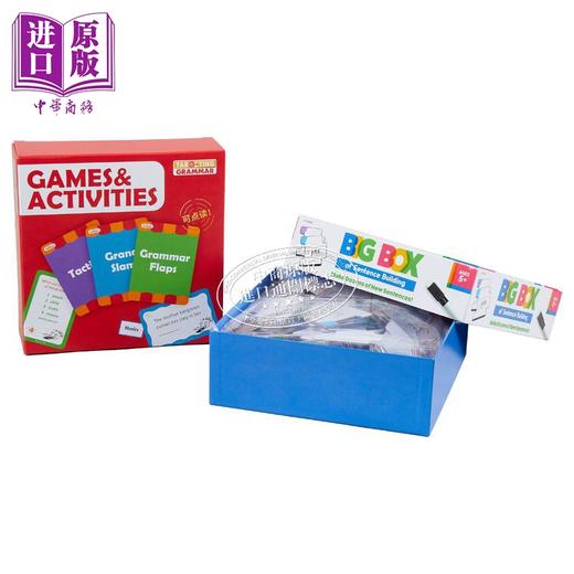 【中商原版】目标语法游戏宝盒Targeting Grammar Games 儿童造句Big Box of Sentence Building小学英语重难点语法 含点拨视频 商品图4
