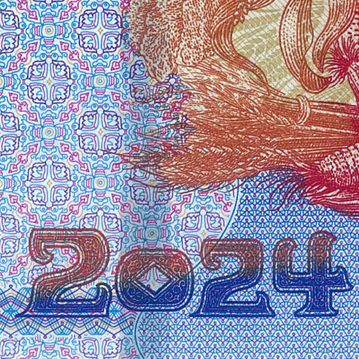 2024龙年生肖纪念券 封装评级69分 商品图6