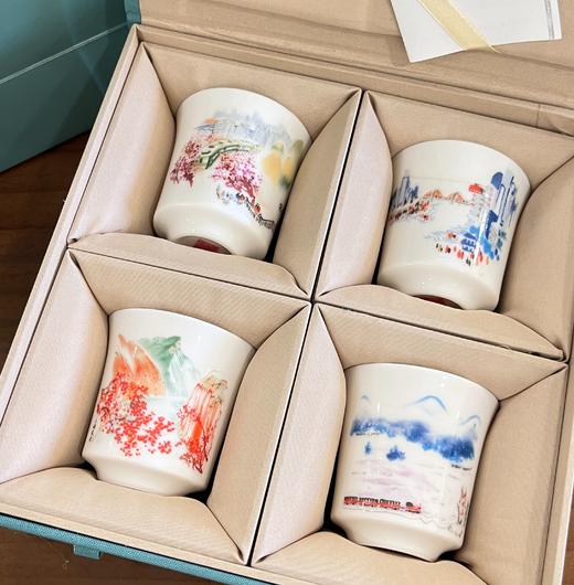 三系博物馆文创-山城四季品茗杯 商品图0