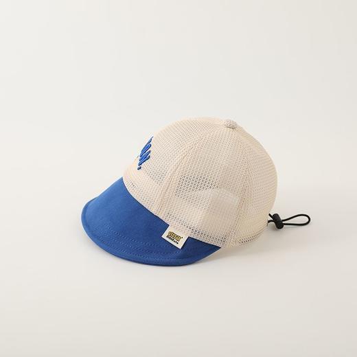 宝宝防晒遮阳帽儿童帽子夏季网眼大帽檐鸭舌帽遮阳帽出游防晒帽潮聚 商品图7