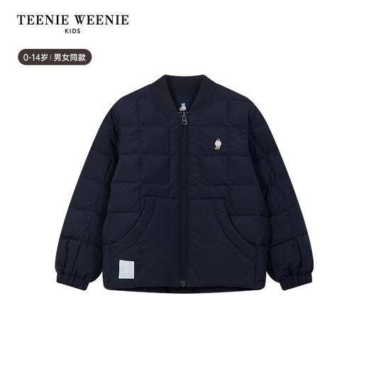 TeenieWeenie Kids小熊童装冬季男女童宝纯色刺绣羽绒服TKJD248C72H 商品图6