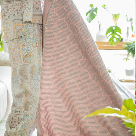 皆川名沙发盖毯棉纱夏季家用午睡空调被 商品图2