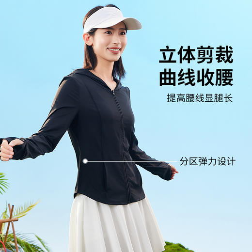 I'd爱帝超薄修身显瘦运动户外凉感速干防晒衣 商品图3