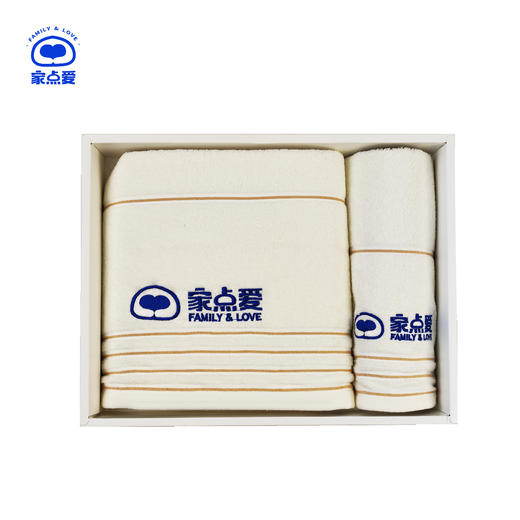 洁丽雅毛巾两件套 商品图0