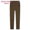 【直发】爱慕运动瑜伽裤女士寻意瑜伽九分裤legging鲨鱼裤AS153S81 焦茶棕H60 170 商品缩略图0