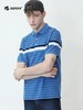 Boton_波顿夏日男装经典休闲美式翻领条纹短袖polo衫舒适透气t恤MT666220 商品缩略图4