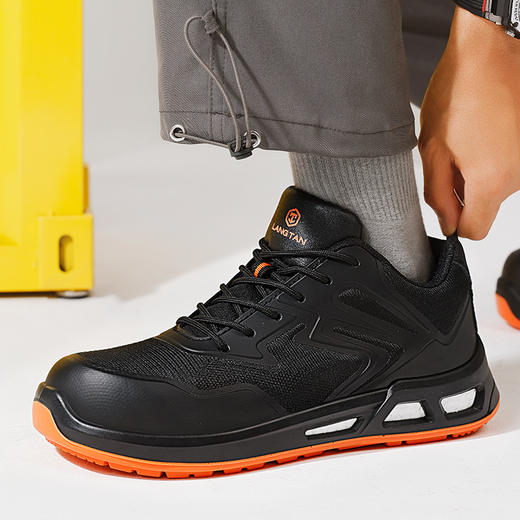 狼探劳保鞋男四季款玻纤头防静电防砸防刺高端科技安全鞋 商品图7