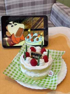 蜡笔小新蛋糕便当盒(外卖蜡烛需要自己插)