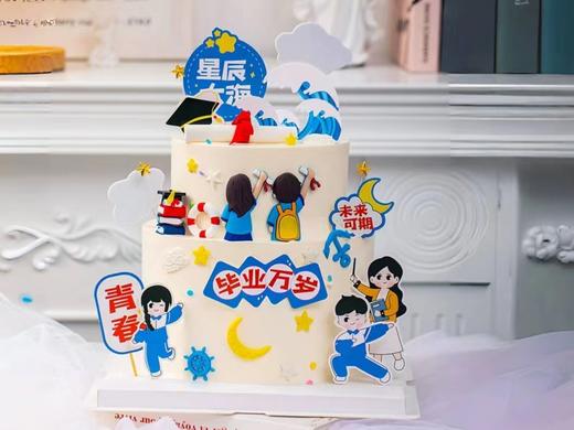 未来可期毕业季蛋糕B款 商品图0
