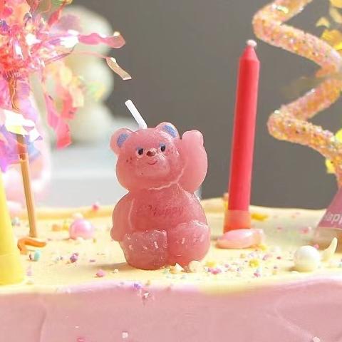 可爱小熊蜡烛 商品图2