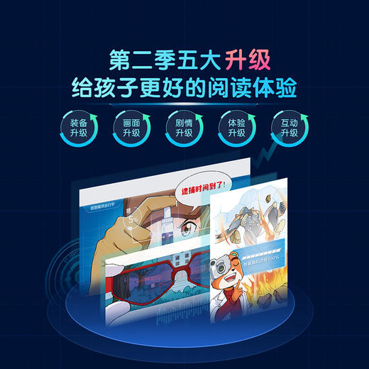 【猴子警长探案记第二季8-15册】宝宝巴士图书 猴子警长探案记第二季第8-15册+宝宝巴士GoGo卡-猴子警长探案记第一季 商品图2