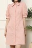 Stay2Weeks 翻领粉色条纹衬衣式连衣裙 16186 商品缩略图3