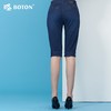 【第2件半价！尾货清仓不退换】波顿_女式弹力紧身中裤牛仔裤_薄款_修身显瘦七分裤LE398 商品缩略图2