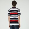 波顿夏季男装红白条纹polo衫设计感小众个性潮流短袖t恤MT621219 商品缩略图2