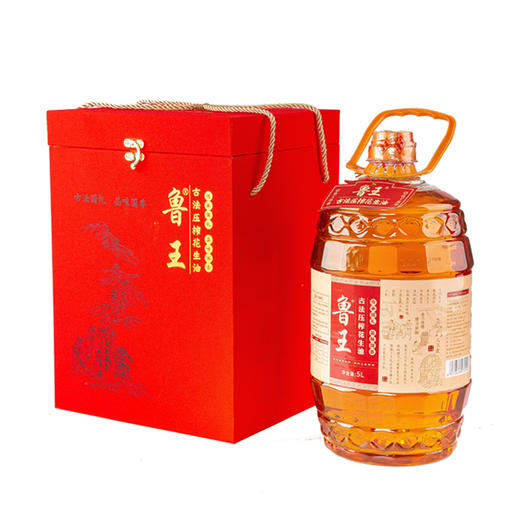 鲁王古法压榨花生油5L 商品图8