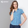 【第2件半价！尾货清仓不退换】波顿修身短袖衬衫夏装LS719214 商品缩略图1
