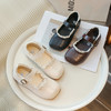 【新款韩版皮鞋，时尚单鞋爆款】2024春秋新款女童皮鞋 韩版软底软面 时尚单鞋 网红爆款 小中童跳舞鞋-QQ 商品缩略图3