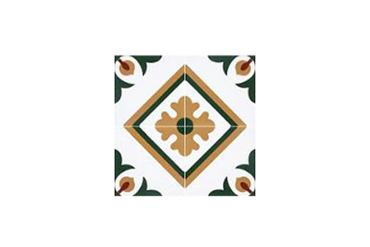 CHA-BED288 200*200mm 哑面花砖 商品图0