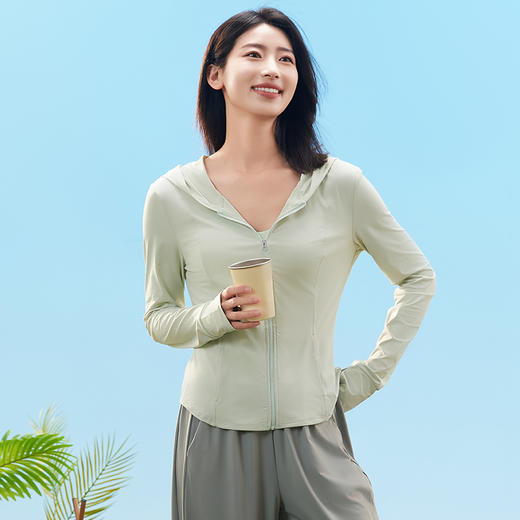 I'd爱帝超薄修身显瘦运动户外凉感速干防晒衣 商品图7