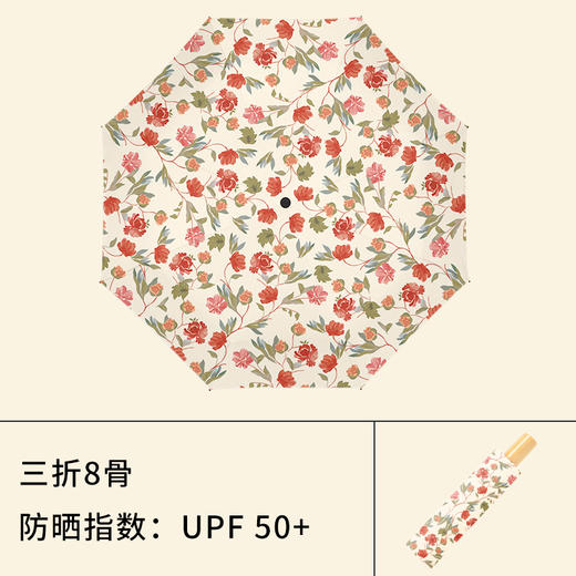 都市丽人Cosmo Lady三折雨伞YX3101 商品图0