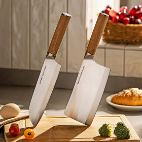 摩登主妇菜刀厨房家用女士刀具切片切肉刀厨师专用刀斩切刀两用刀