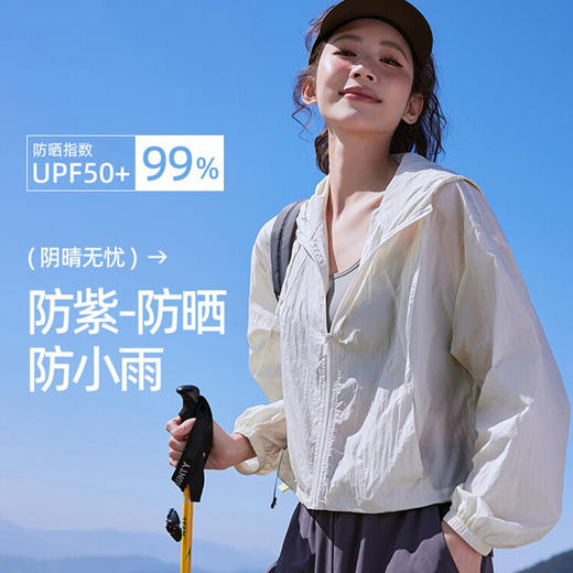 【限时秒】YOGACODE【火树银花系列】2024 新款夏季SPF防晒衣女UPF50+防紫外线薄款 DSL750 商品图0