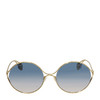 GUCCI 古驰 女士蓝色渐变圆形太阳镜 商品缩略图3