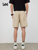 Lee商场同款轻薄卡其色工装男短裤布裤LMB200903100328AMS000 商品缩略图1