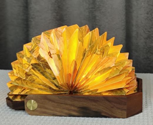 如花在野手提书灯 商品图0