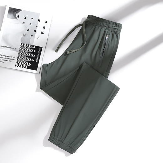 夏季【冰丝防晒裤】新款彩虹运动休闲裤 宽松透气直筒束脚男速干裤  商品图11