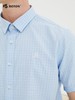 波顿短袖格子衬衫男夏装商务休闲衬衣百搭宽松半袖上衣MS880222 商品缩略图3