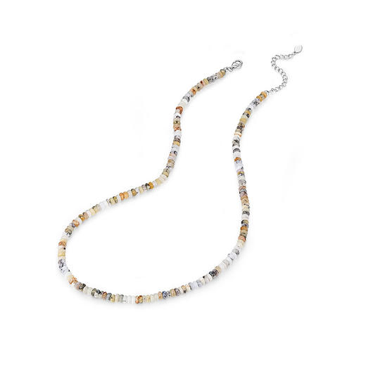 卡蒂罗/KADER 薄荷曼波系列 半岛假日项链 925银甜酷多巴胺法式复古彩石串珠锁骨链 气质优雅高级设计感原创小众 商品图3