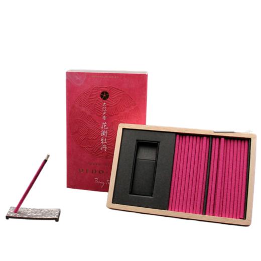 【礼想心动】日本香堂 大江户香 线香 花街牡丹 60支 商品图0