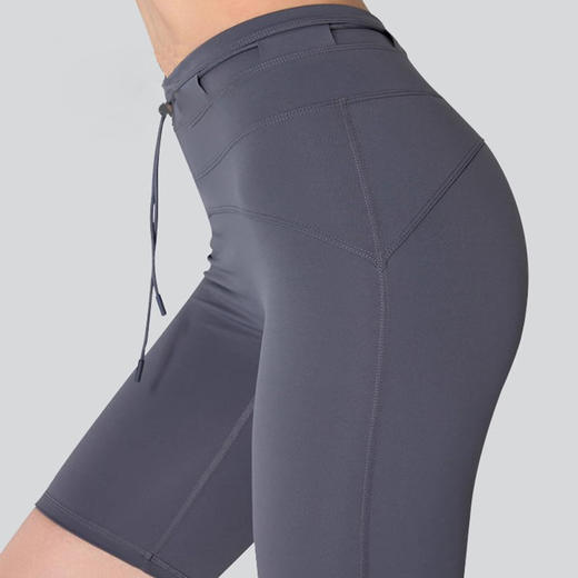【限时秒】YOGACODE【火树银花系列】2024 裸感紧身五分瑜伽裤女夏季收腰显瘦 DSS789 商品图0