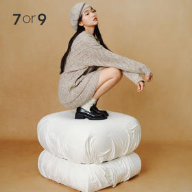 【促销款】7or9小床垫系列厚底乐福鞋-可可米糕