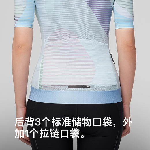 GRC桀骜无尽夏季新款cmyk系列红岩峡谷女士短袖公路自行车骑行服 商品图3