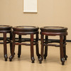 清 红木四足鸭蛋凳成堂（一堂四只） 商品缩略图1
