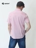 波顿牛津布粉色衬衫短袖男夏季商务休闲上衣翻领春色短袖高端衬衣MS860220 商品缩略图5