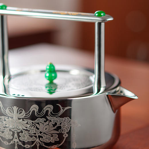 晋芳-不锈钢壶 敦煌·缠枝莲花 商品图4